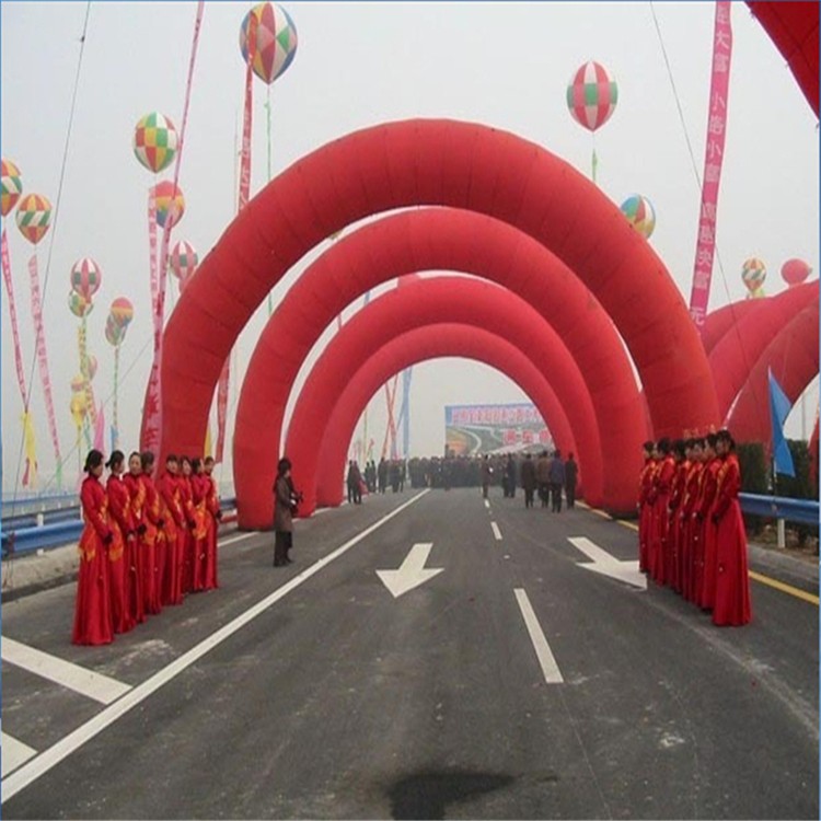 吴桥开业纯红拱门